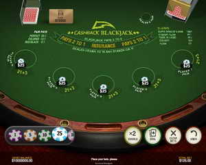 Cashback Blackjack  -  Playtech